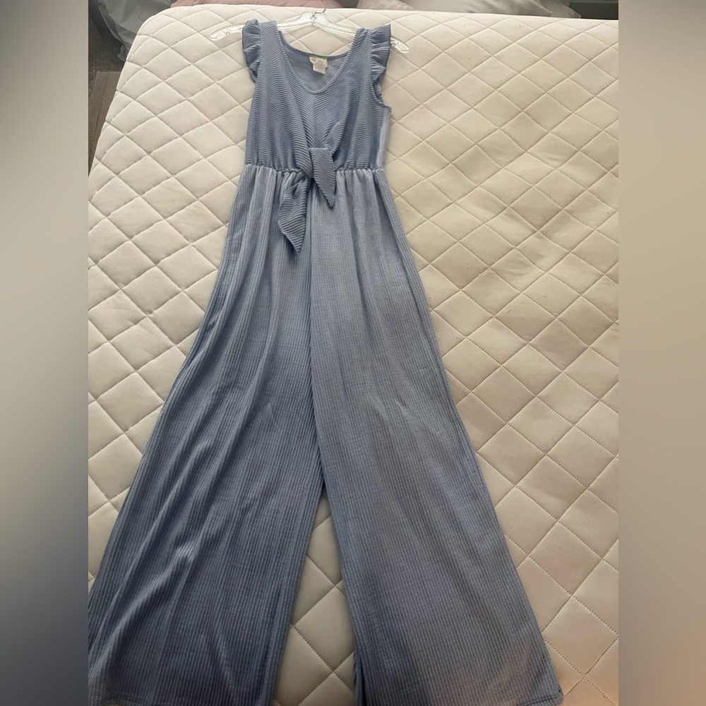 Baby blue jumpsuit